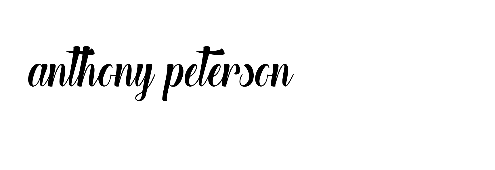 Signature of anthony-peterson