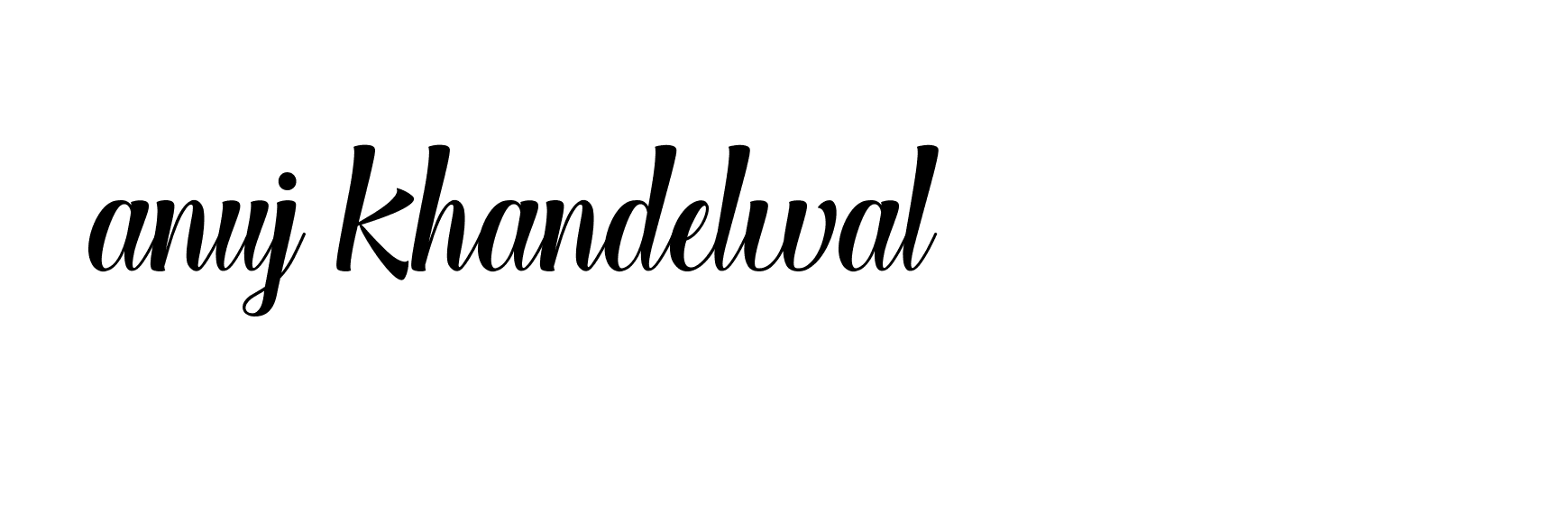 Signature of anuj-khandelwal