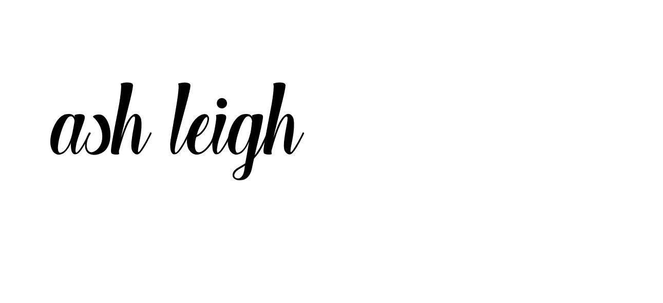 Signature of ash-leigh