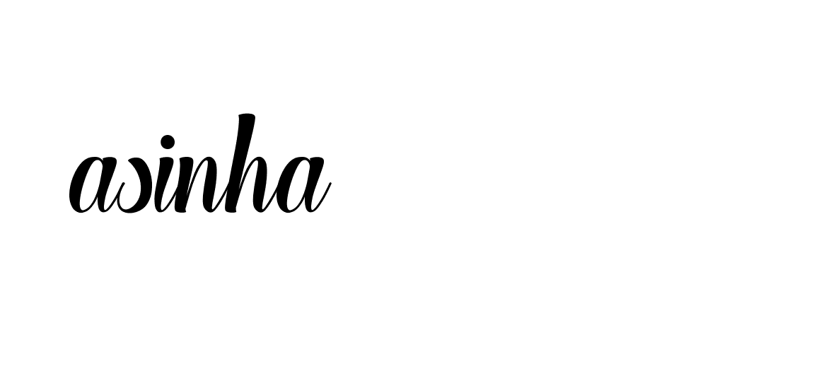 Signature of asinha