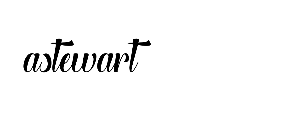 Signature of astewart