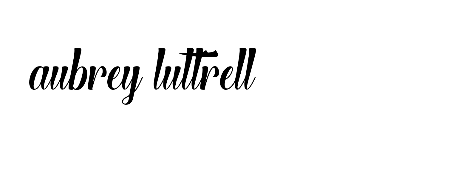 Signature of aubrey-luttrell