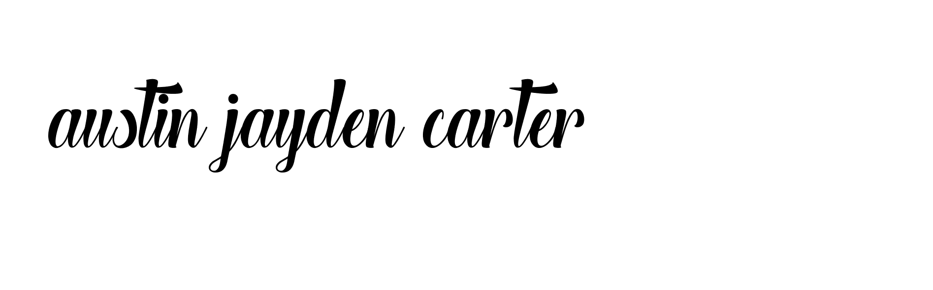 Signature of austin-jayden-carter