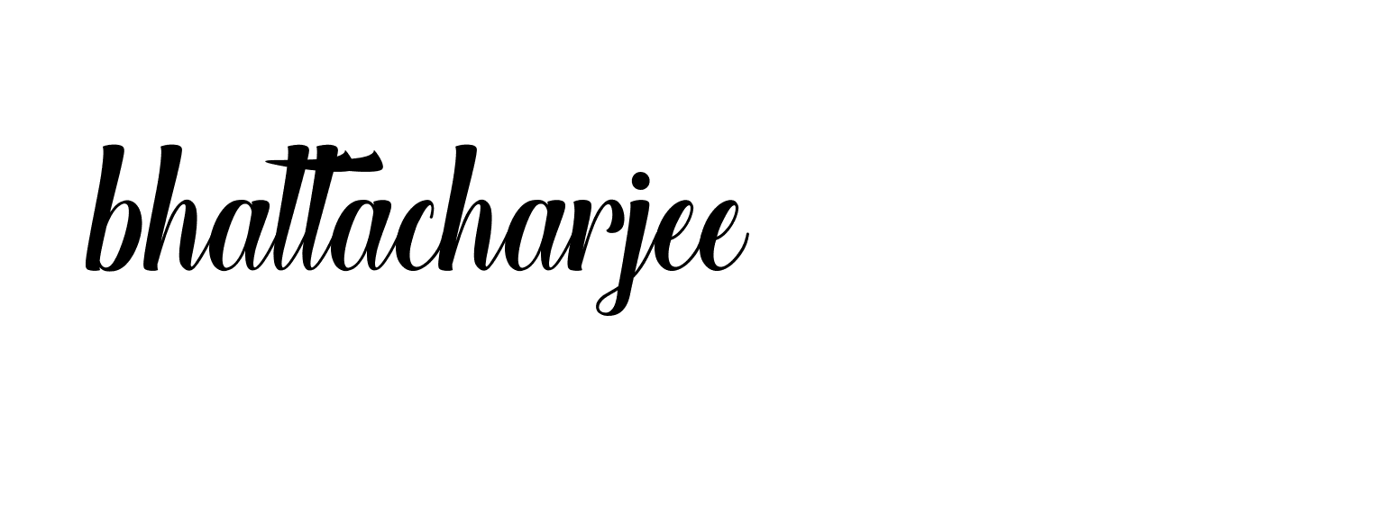 Signature of bhattacharjee