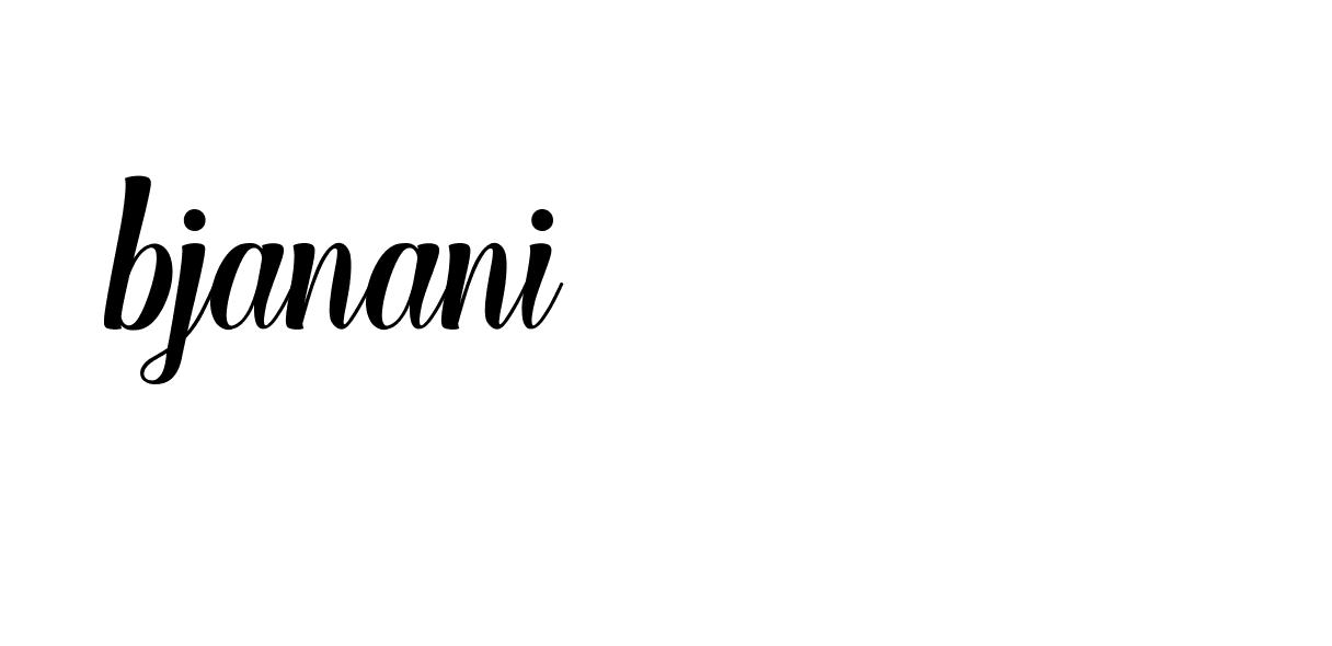 Signature of bjanani