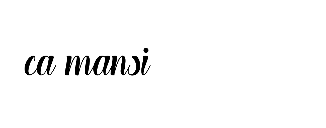 Signature of ca-mansi