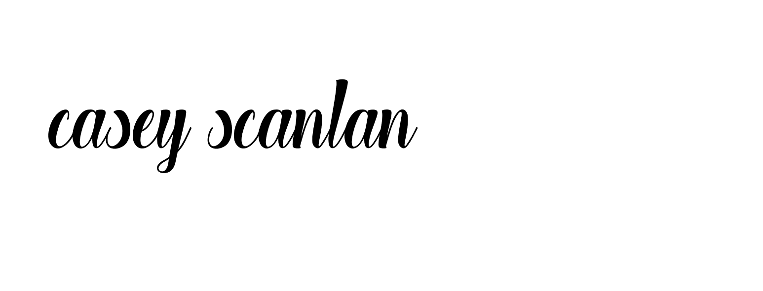 Signature of casey-scanlan