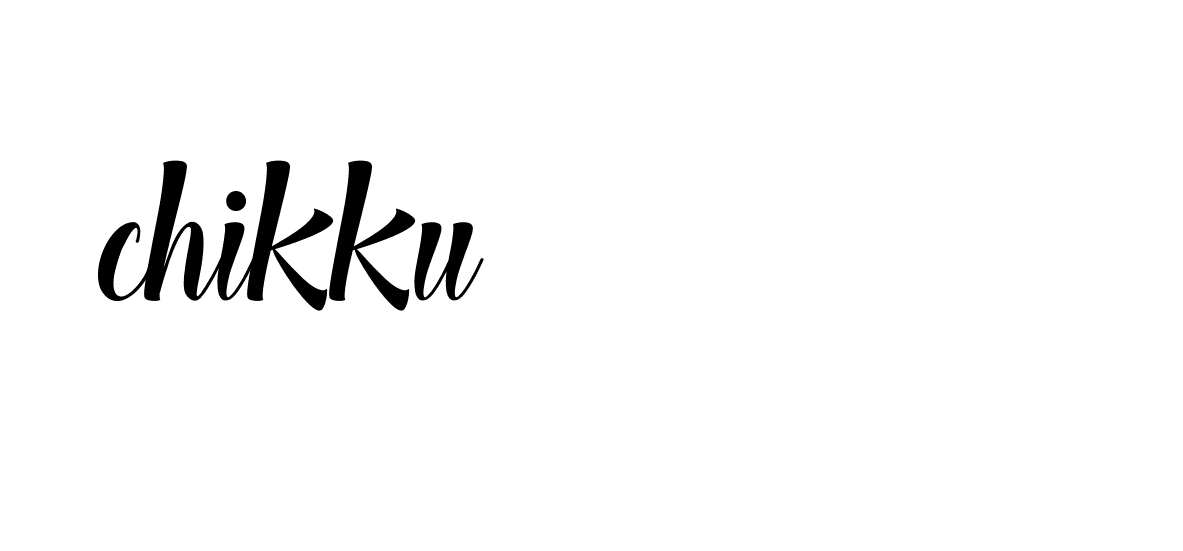 Signature of chikku