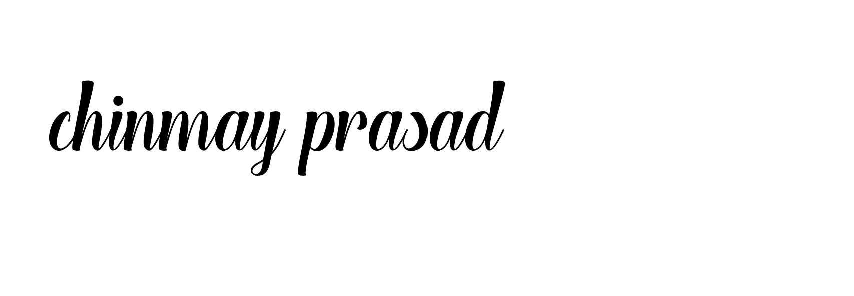 Signature of chinmay-prasad