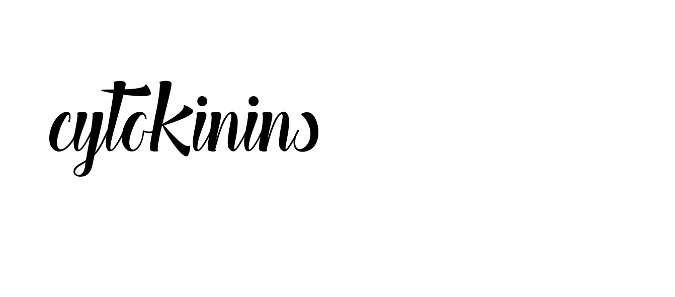 Signature of cytokinins