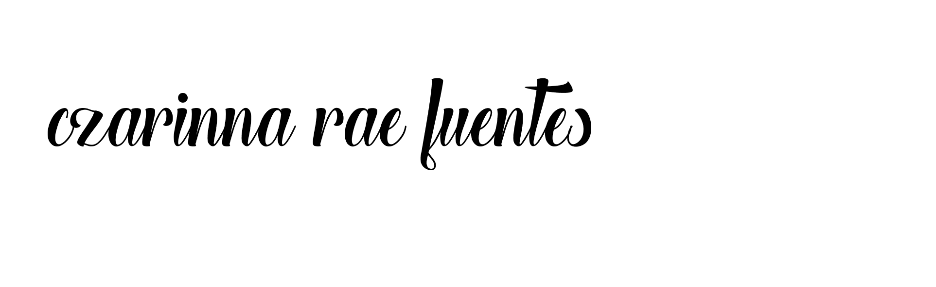 Signature of czarinna-rae-fuentes