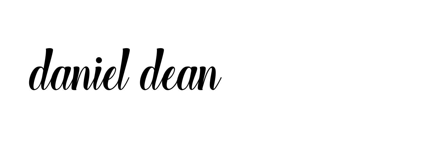 Signature of daniel-dean