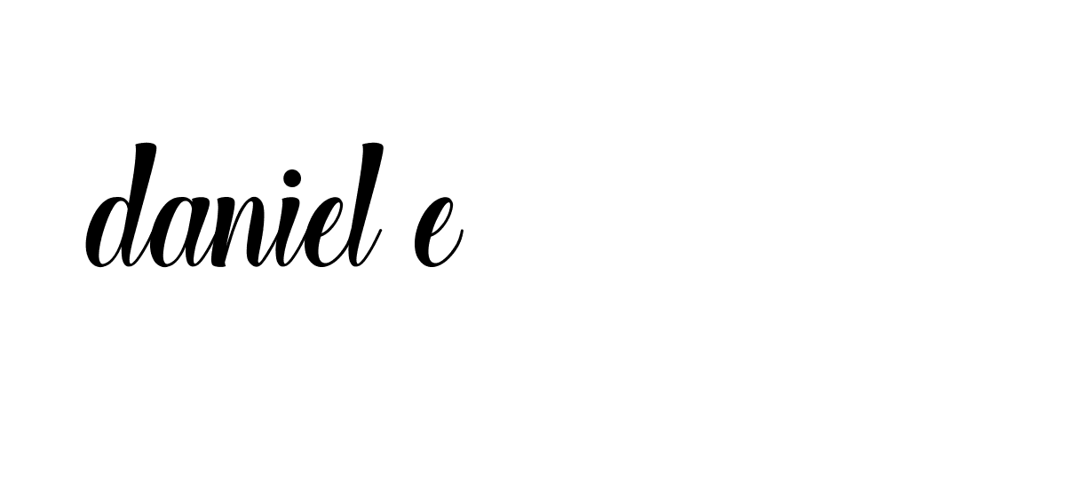 Signature of daniel-e