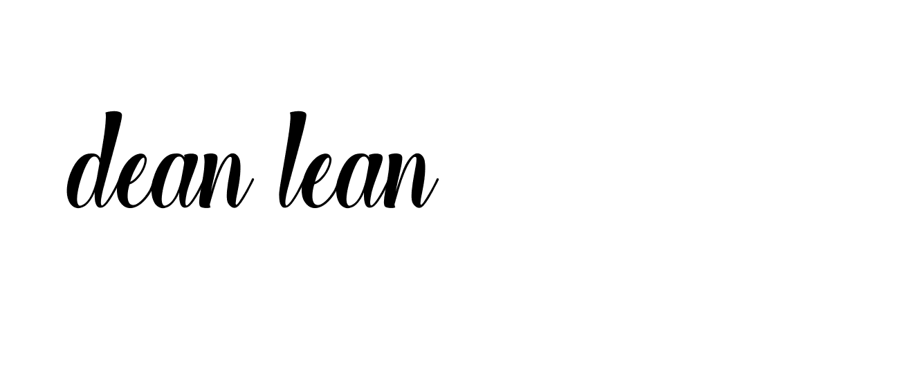 Signature of dean-lean