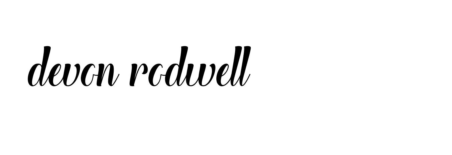 Signature of devon-rodwell