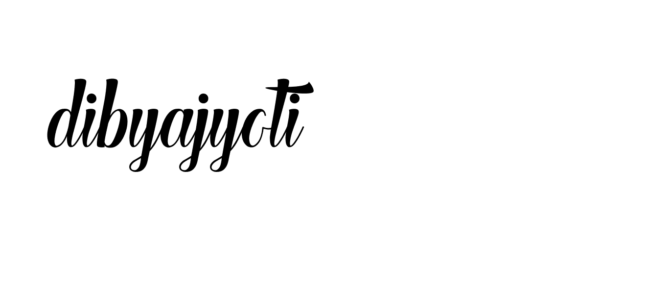 Signature of dibyajyoti