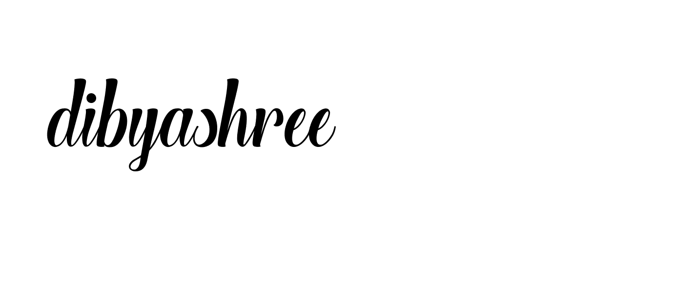 Signature of dibyashree