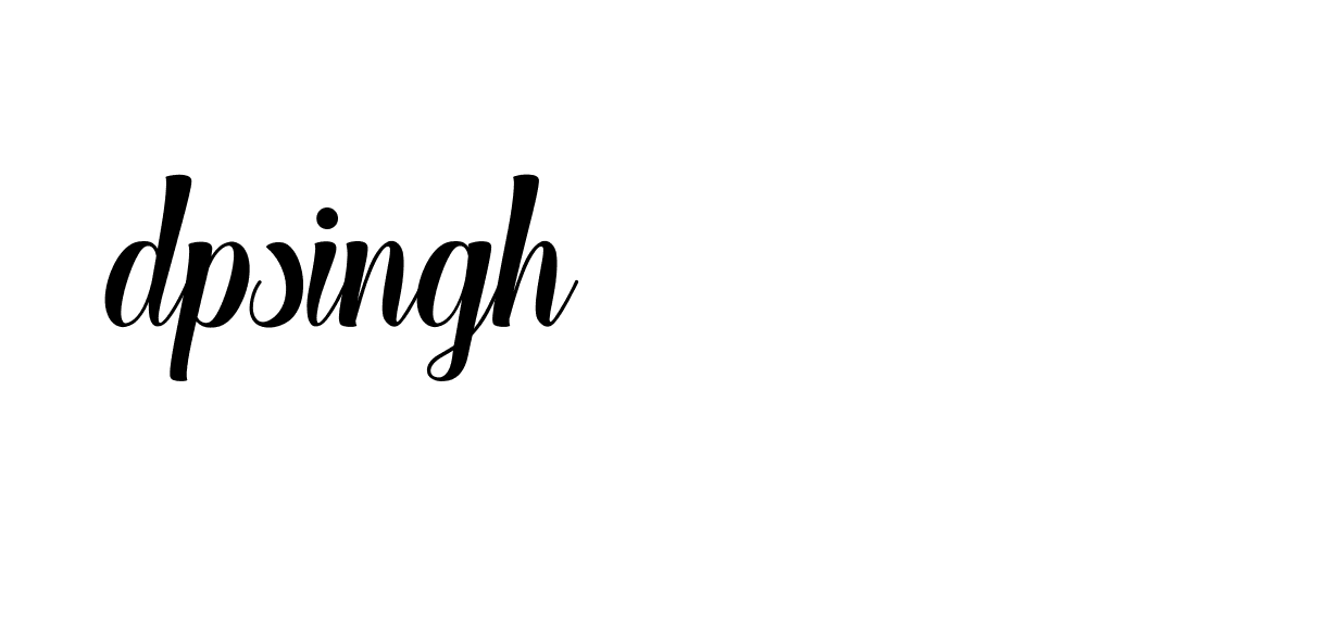 Signature of dpsingh