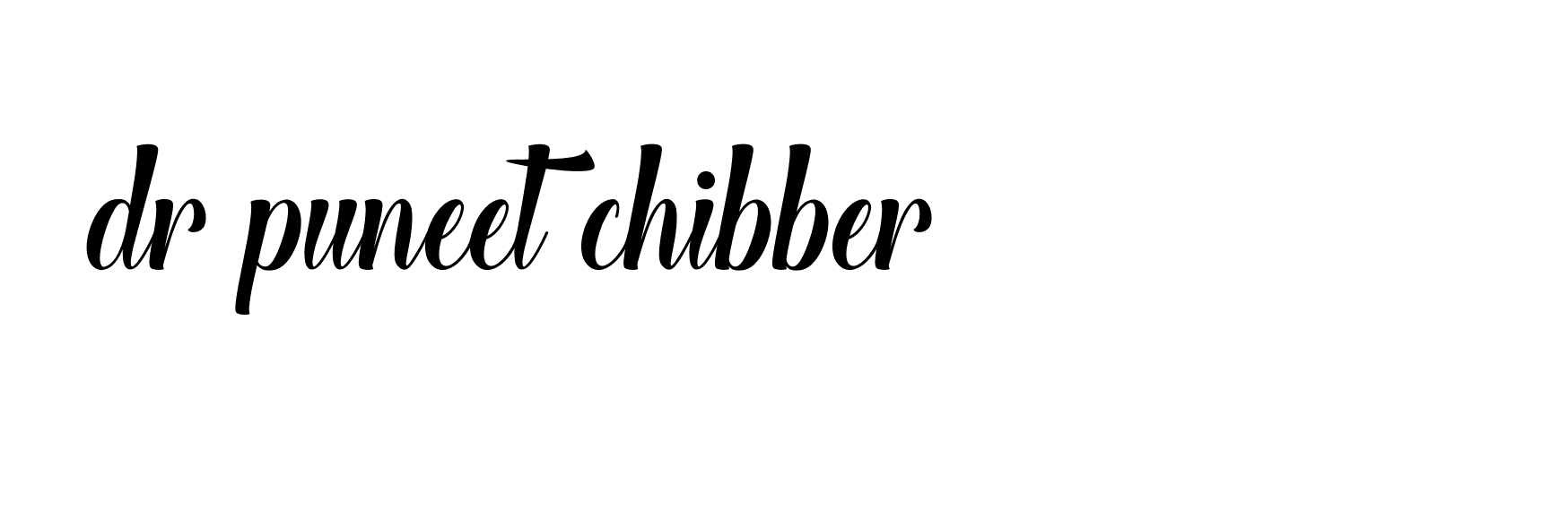 Signature of dr-puneet-chibber