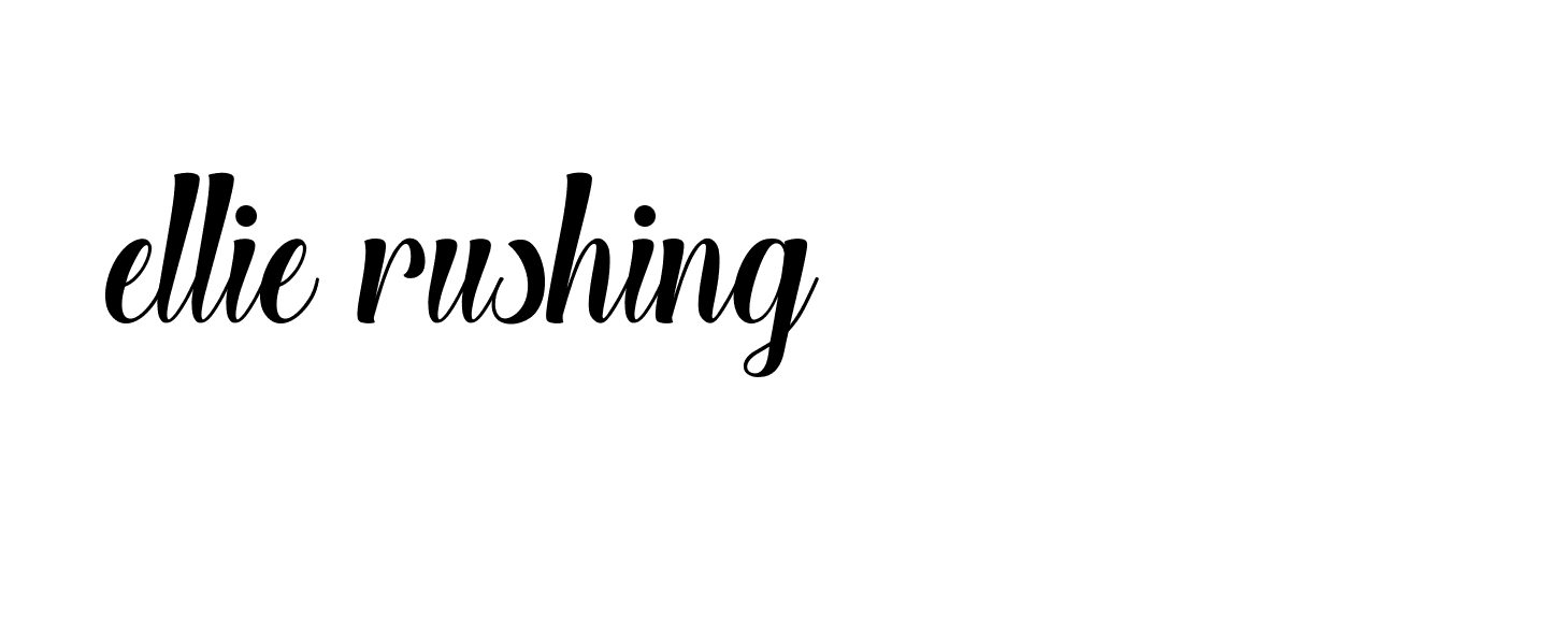 Signature of ellie-rushing