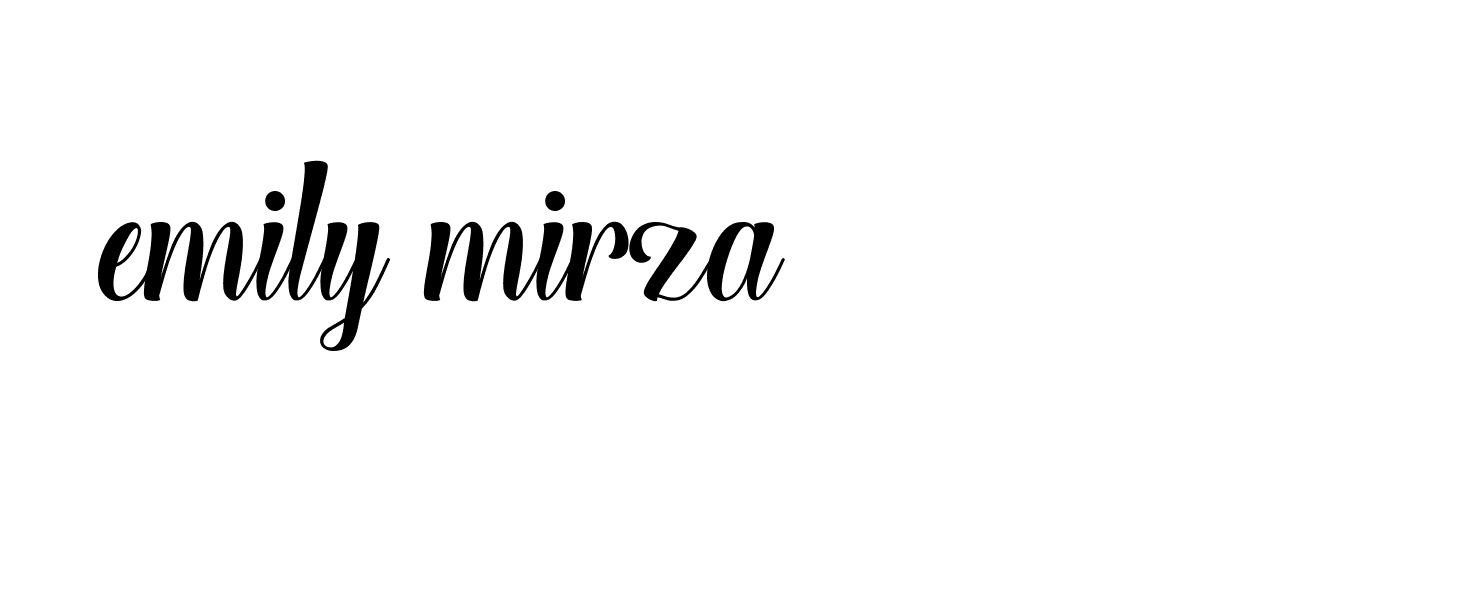 Signature of emily-mirza