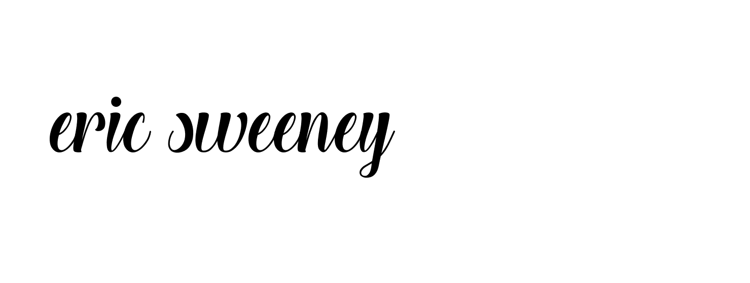 Signature of eric-sweeney