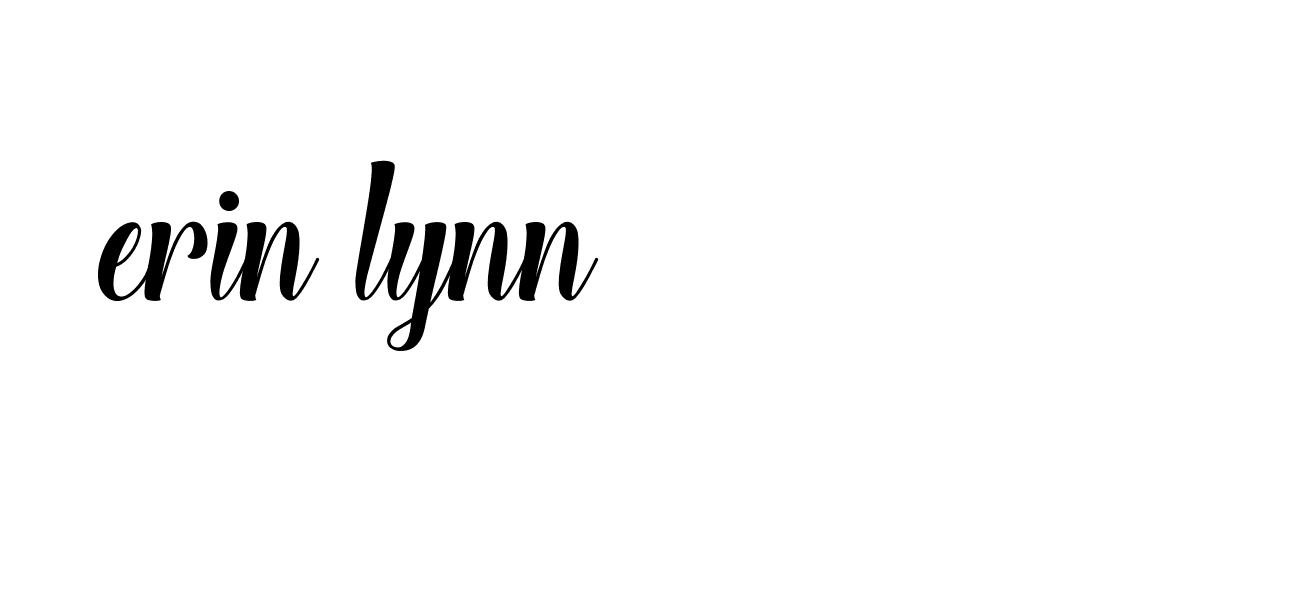 Signature of erin-lynn