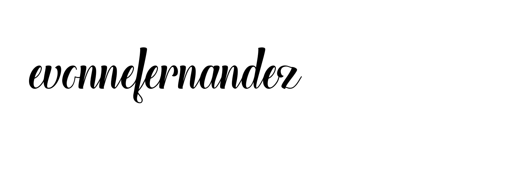 Signature of evonnefernandez