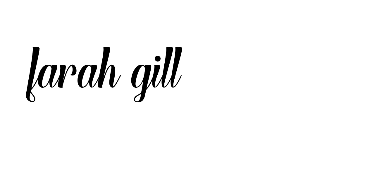 Signature of farah-gill