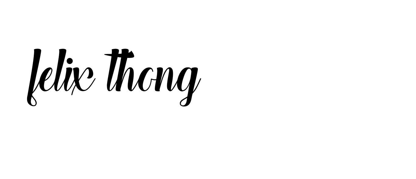 Signature of felix-thong