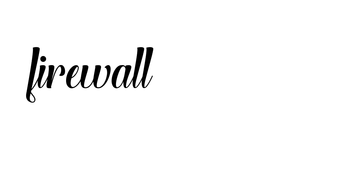 Signature of firewall