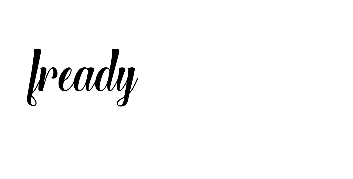 Signature of fready