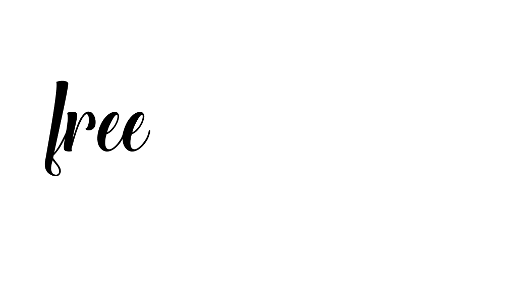 Signature of free