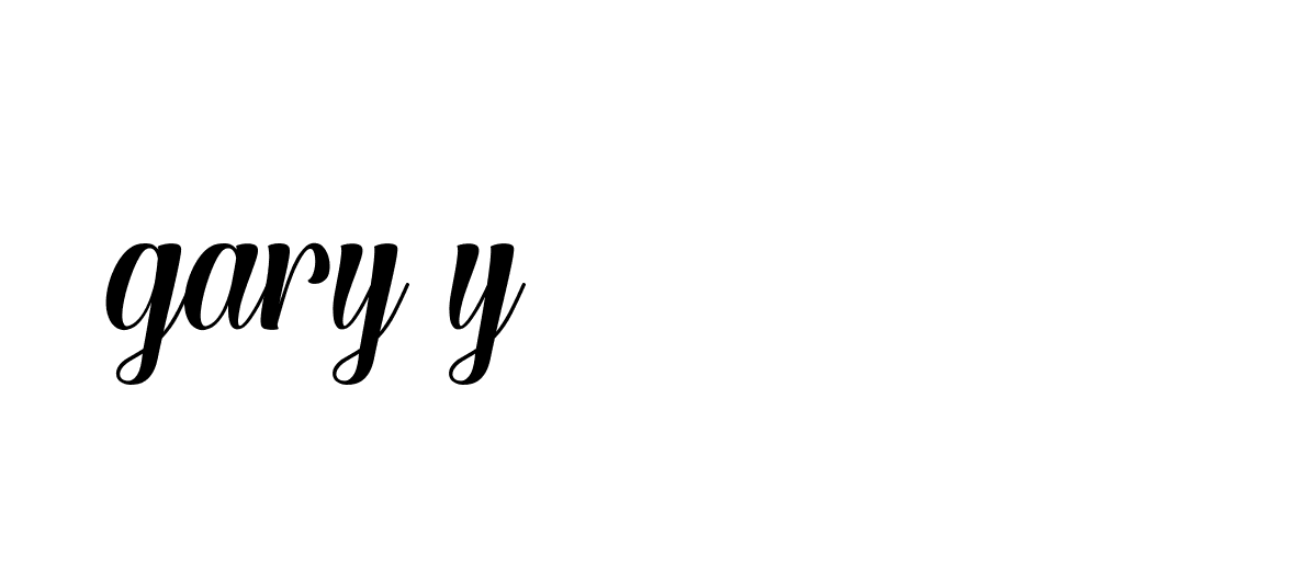 Signature of gary-y