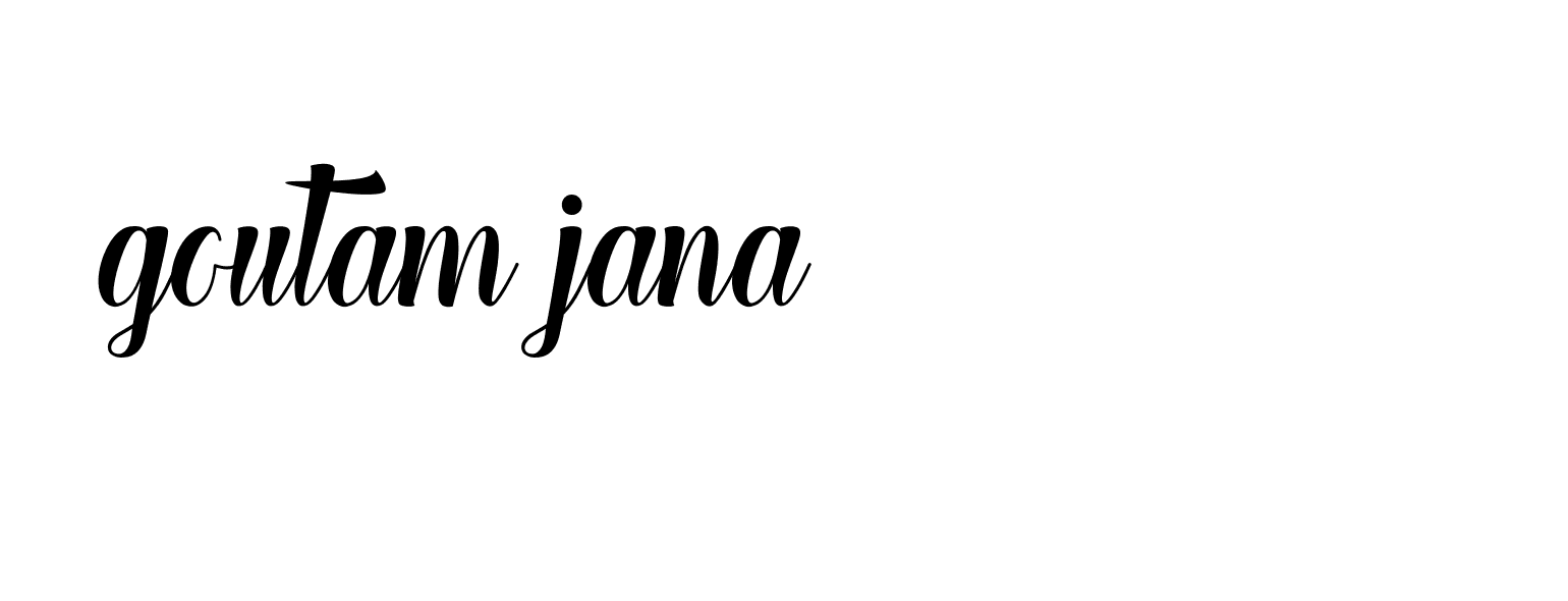 Signature of goutam-jana-