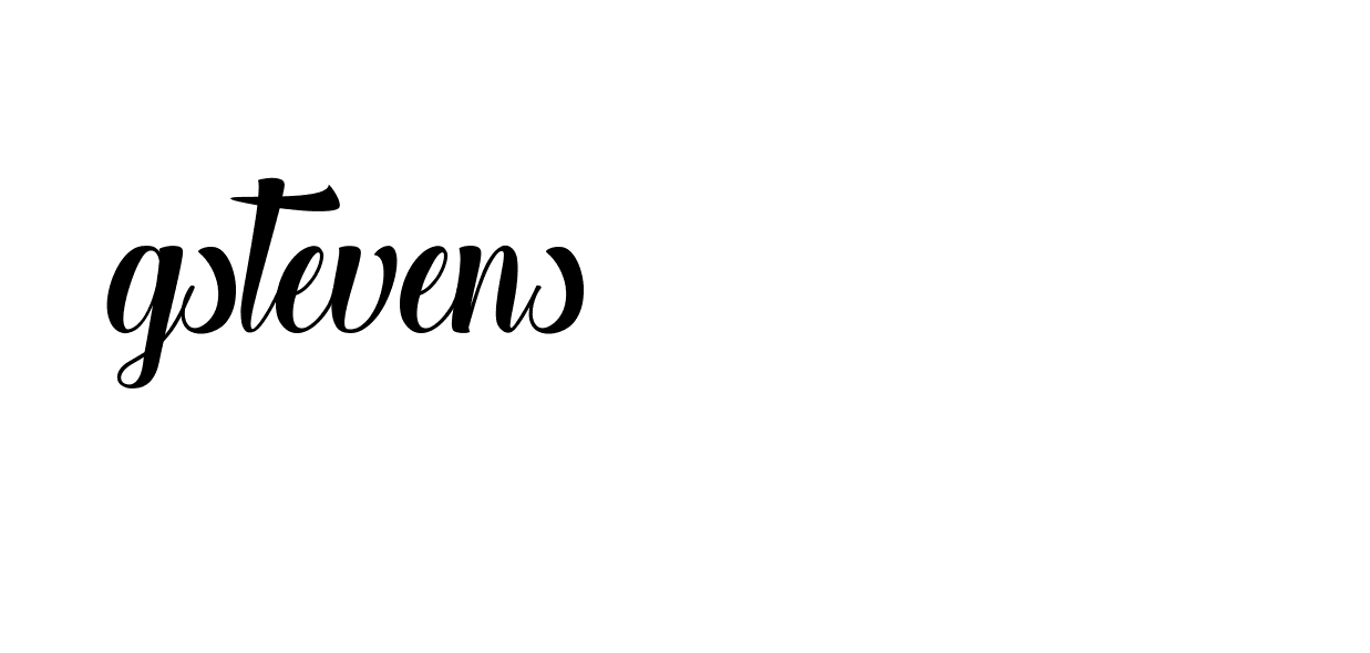 Signature of gstevens