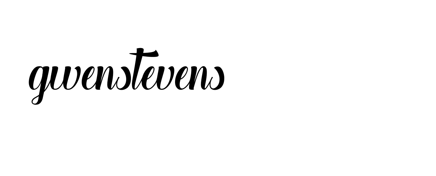 Signature of gwenstevens