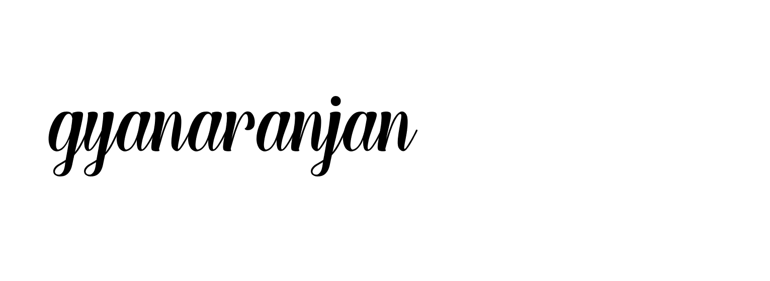 Signature of gyanaranjan