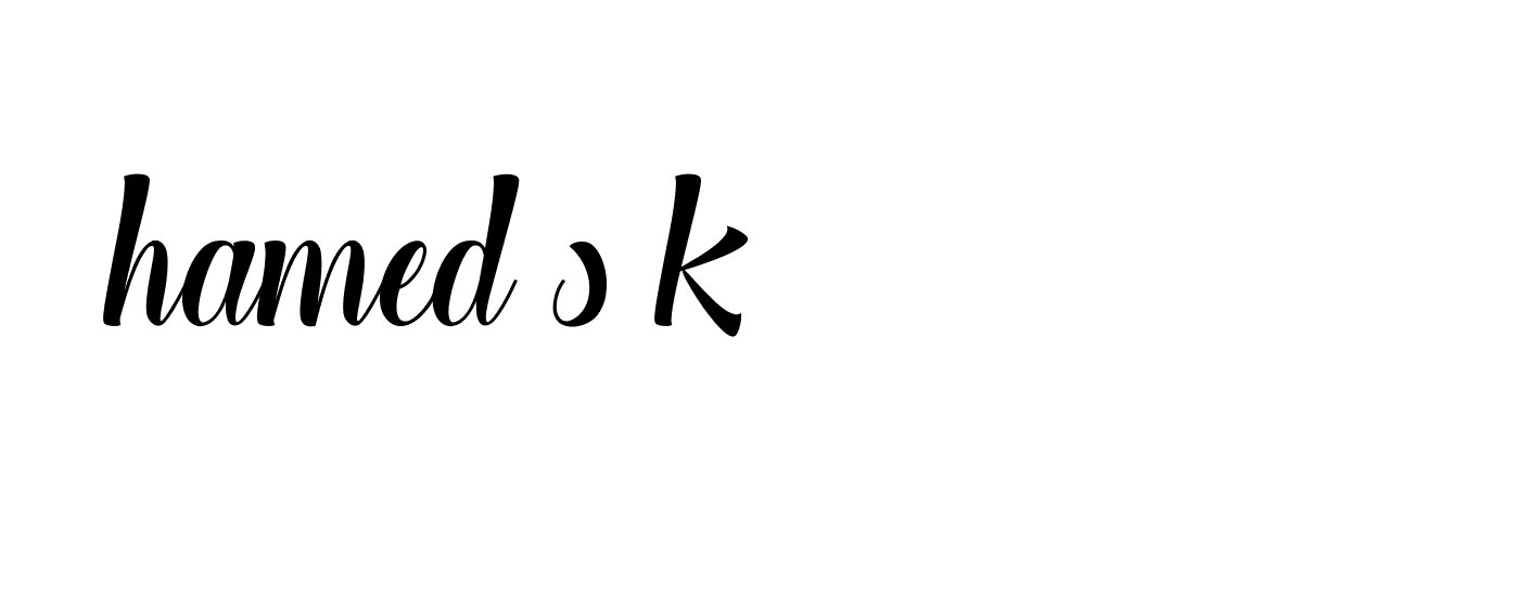 Signature of hamed-s-k