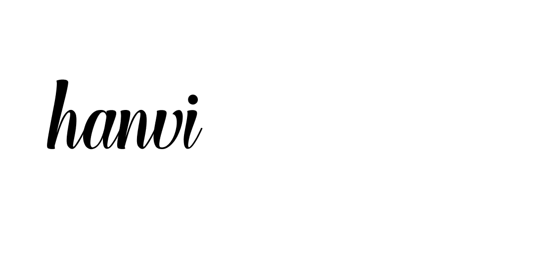 Signature of hanvi