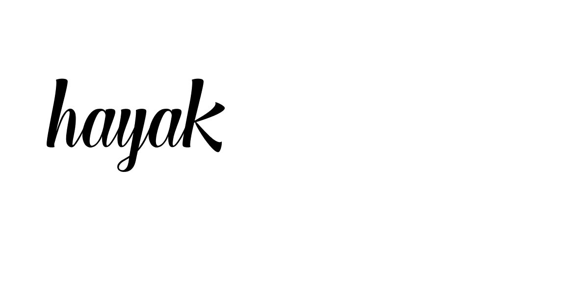 Signature of hayak