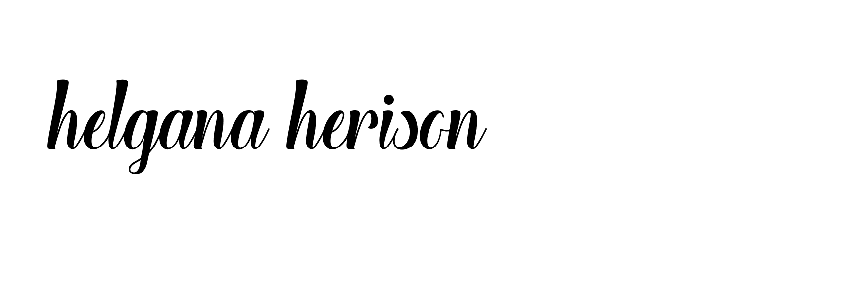 Signature of helgana-herison-