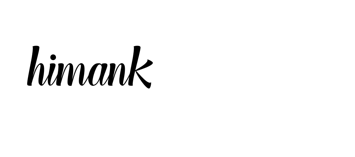 Signature of himank