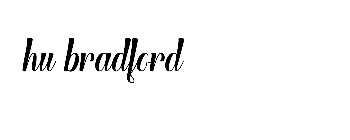 Signature of hu-bradford