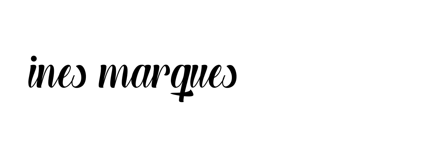 Signature of ines-marques