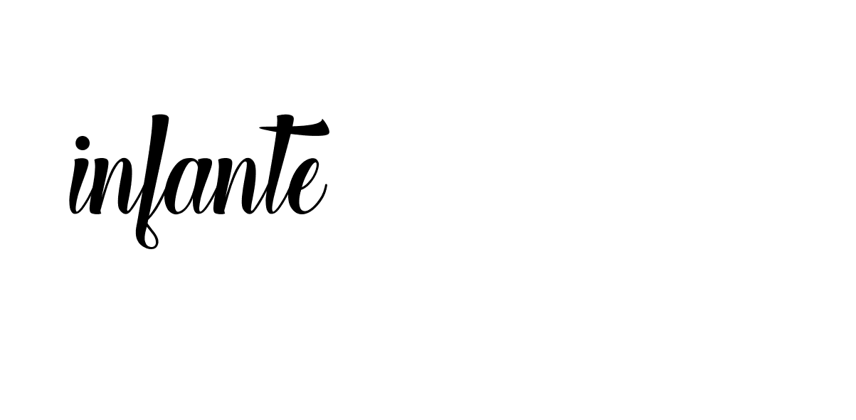 Signature of infante-