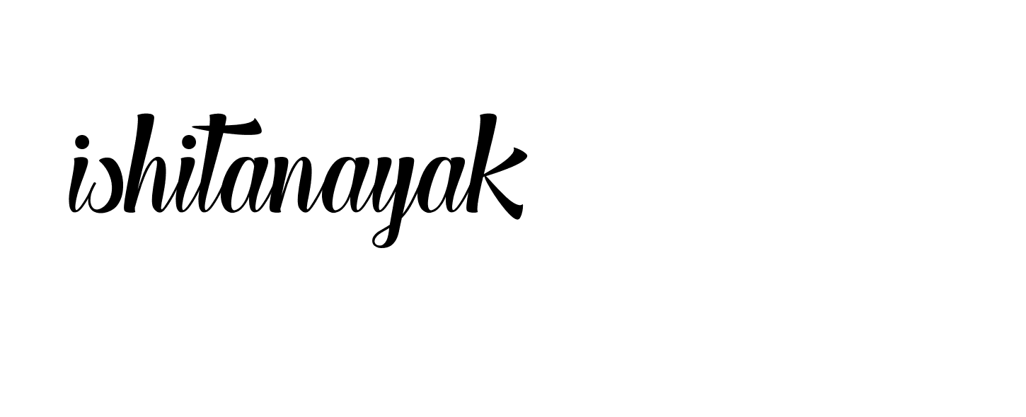 Signature of ishitanayak