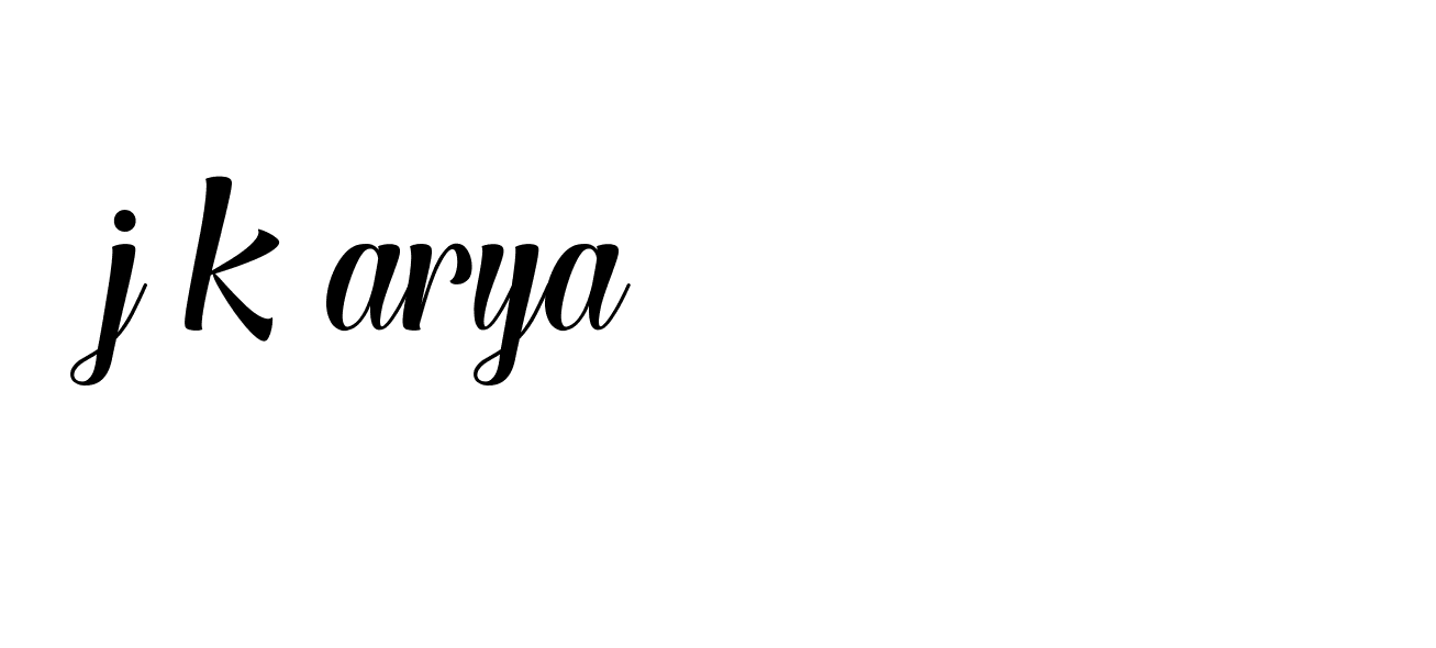 Signature of j-k-arya