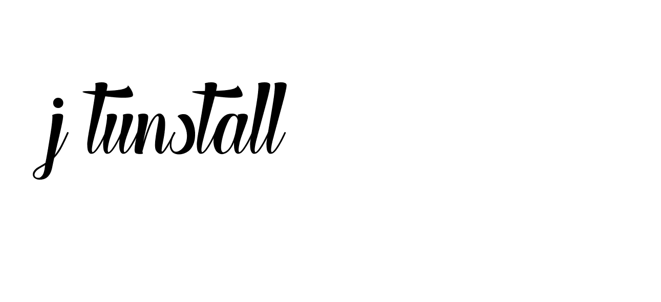 Signature of j-tunstall