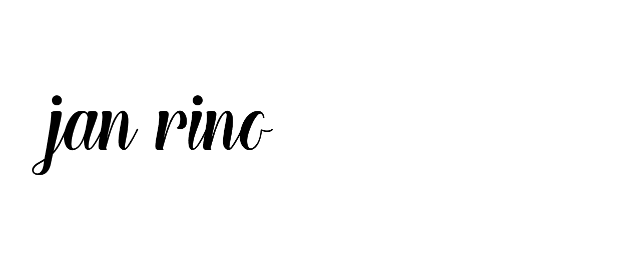 Signature of jan-rino